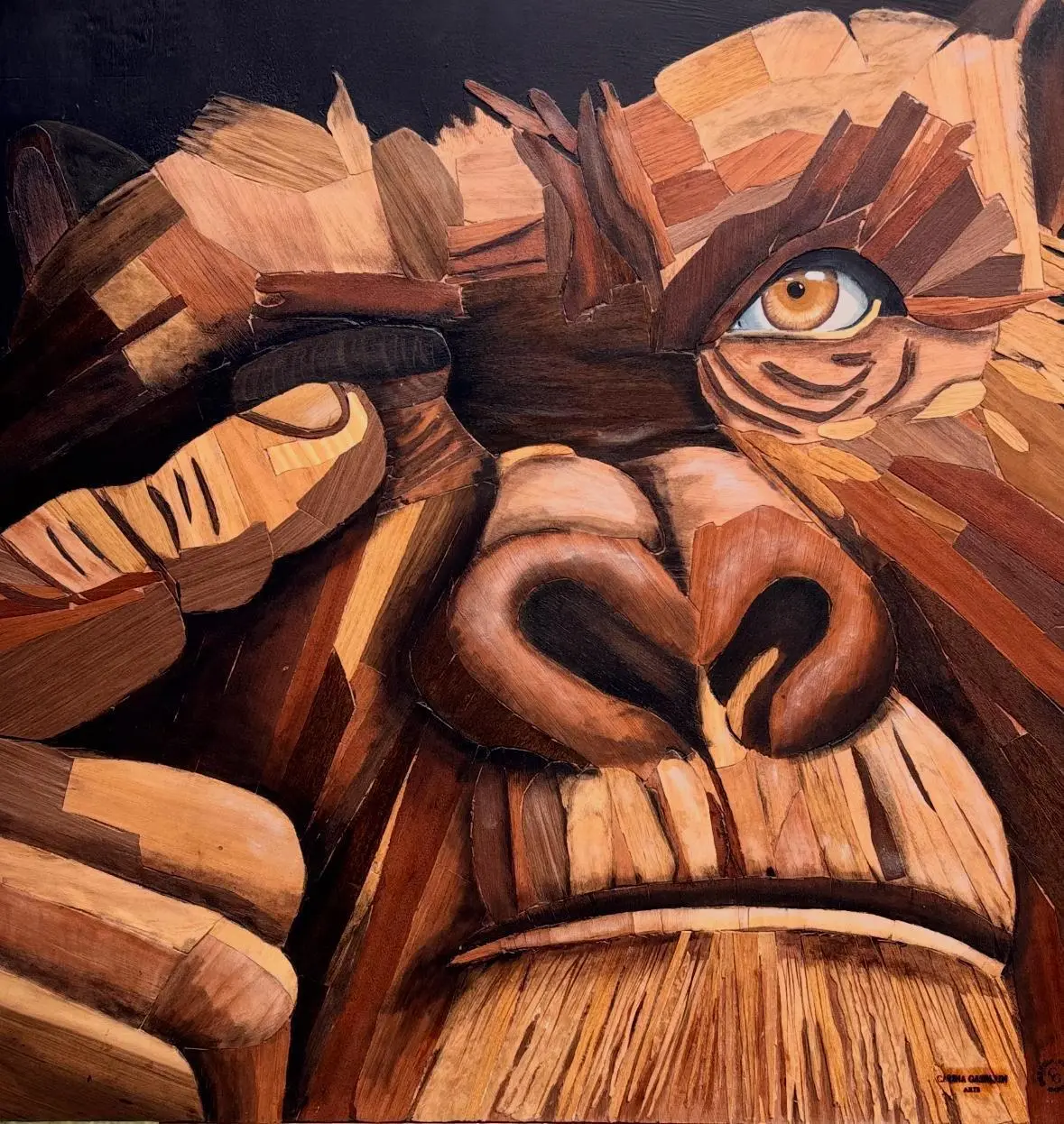 El guiño del alma, obra de Carina Gasparin
