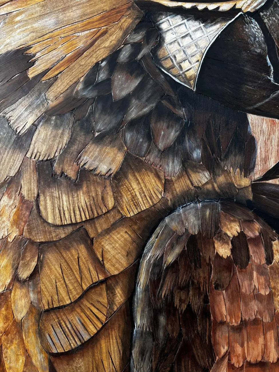El silencio del plumaje, detalle 3