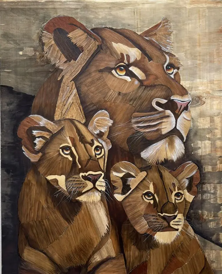 Linaje de Maderas, obra de Carina Gasparin