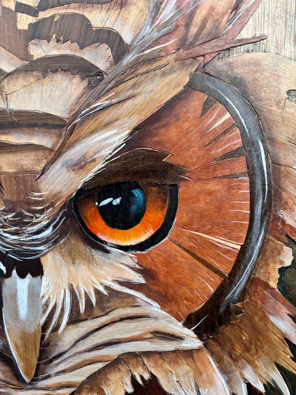 Ojos del bosque, detalle